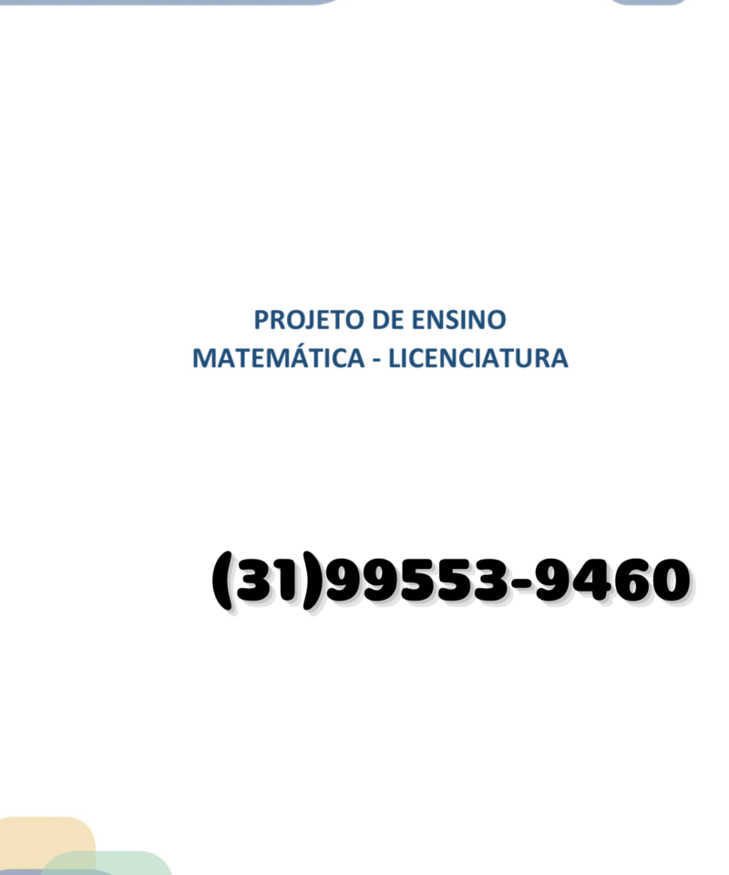 Projeto de ensino Matemática Tema: Modelagem da função AFIM