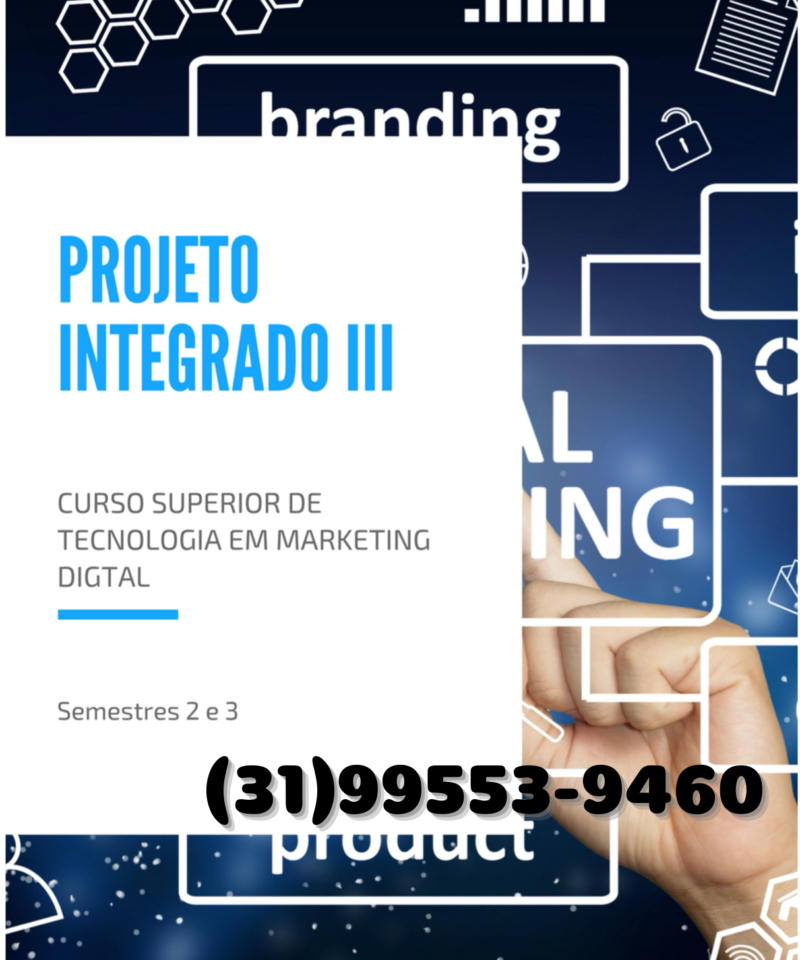 Projeto Integrado III Marketing digital