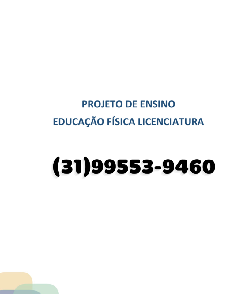 Projeto de ensino Educação física Tema: Esportes adaptados nas aulas de educação física