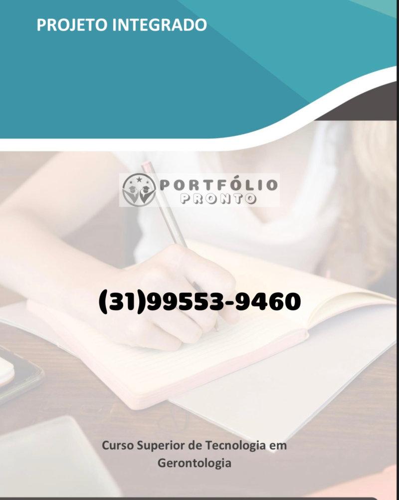 Projeto integrado Gerontologia