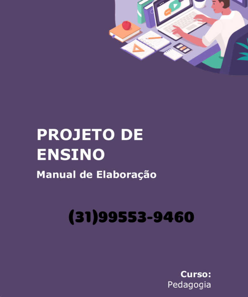 Projeto de ensino Pedagogia