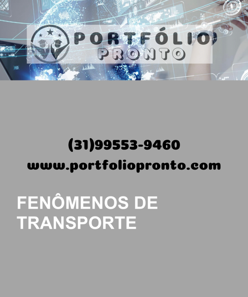 Relatório de aula prática Fenômenos de transporte