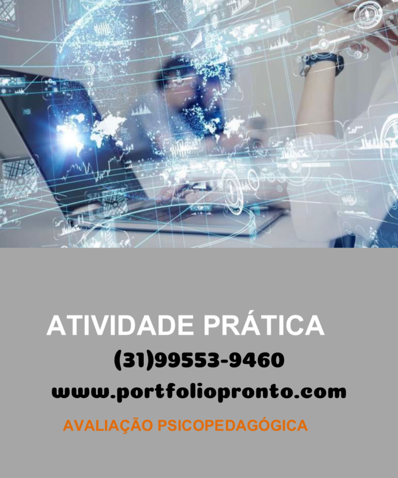 Atividade prática Avaliação psicopedagógica