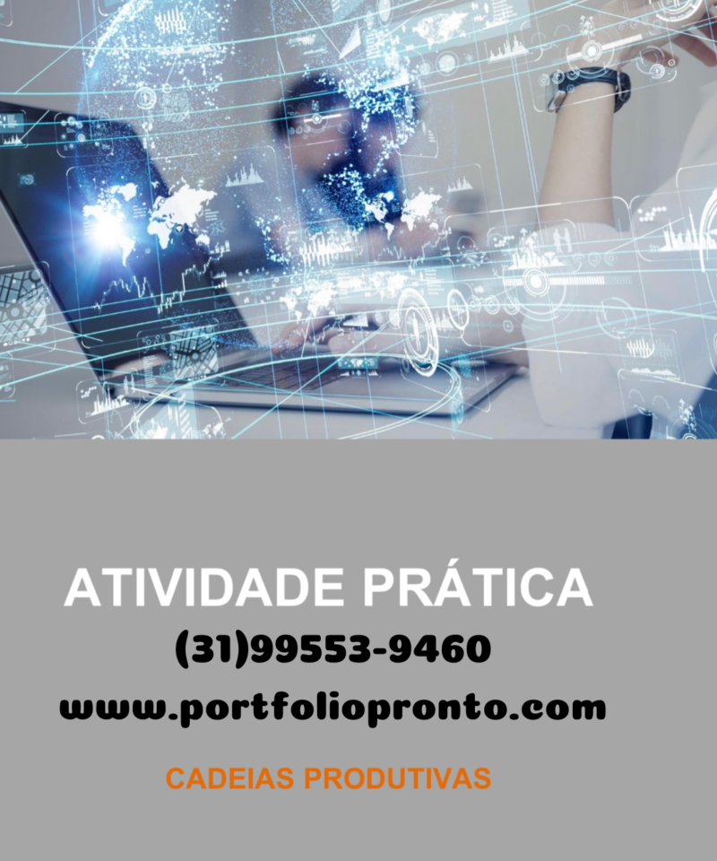 Atividade prática Cadeias produtivas