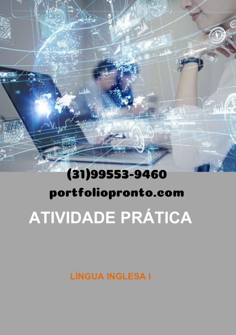 Atividade prática Língua inglesa I