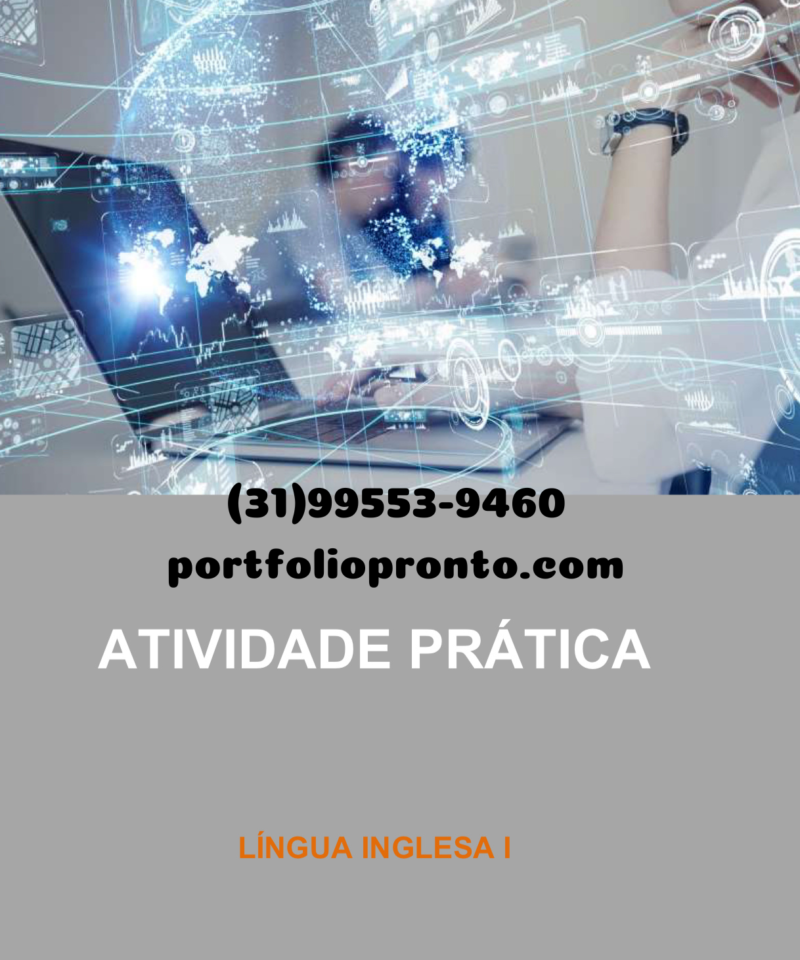 Atividade prática Língua inglesa I