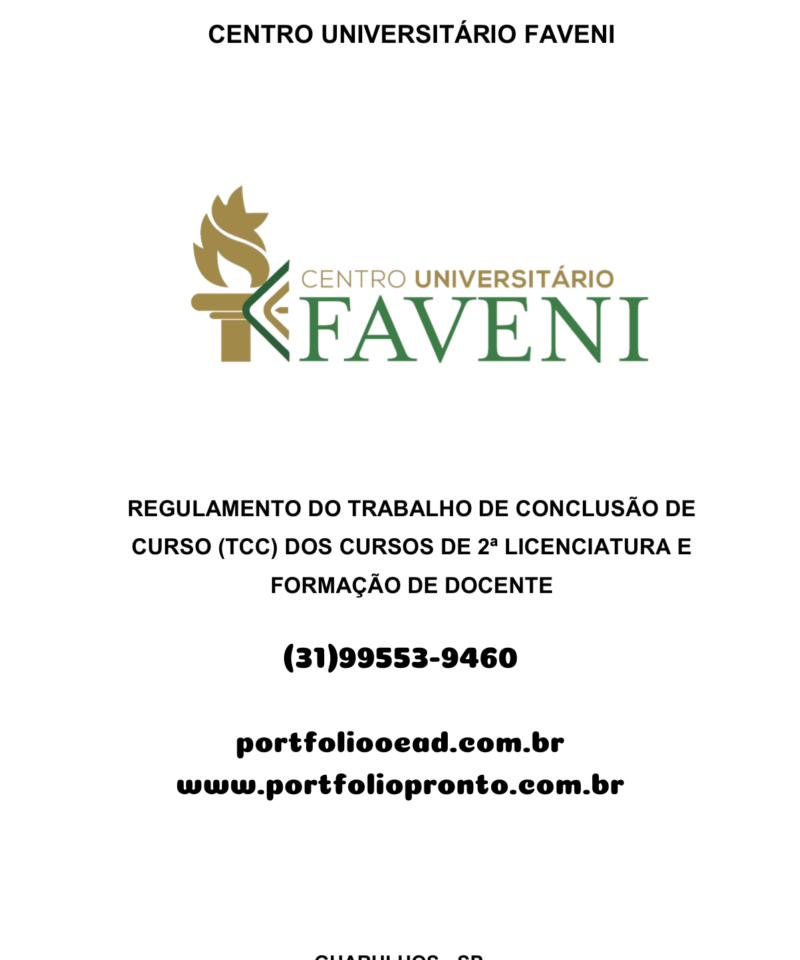 TCC Faveni Pedagogia