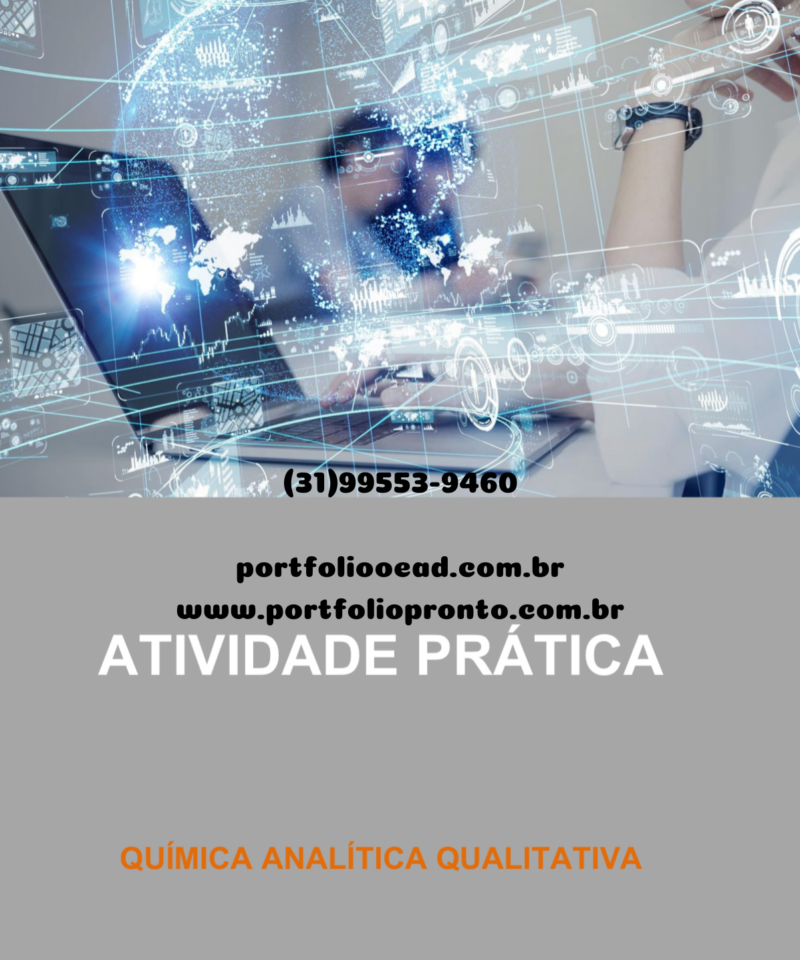 Atividade prática Química analítica qualitativa