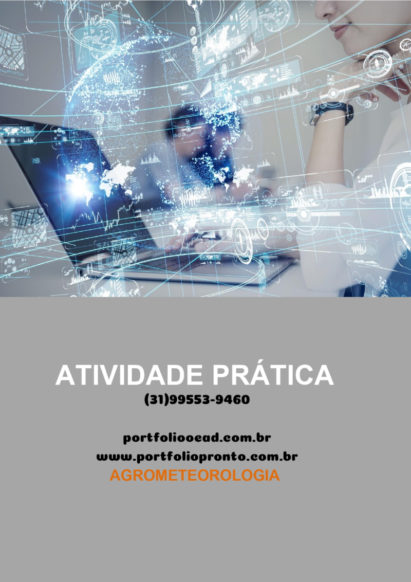 Atividade prática Agrometereologia