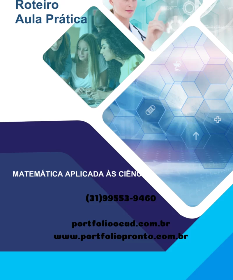 Aula Prática Matemática aplicada às ciências