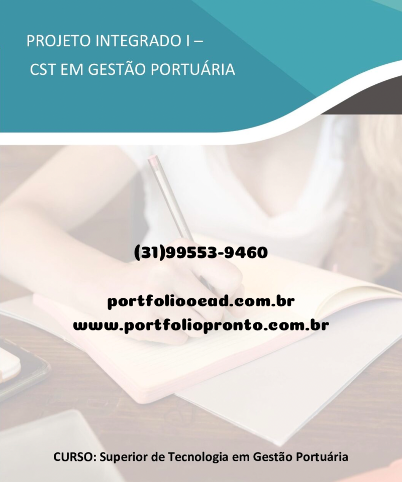 Projeto Integrado I em Gestão Portuária Empresa Souza & Catarino