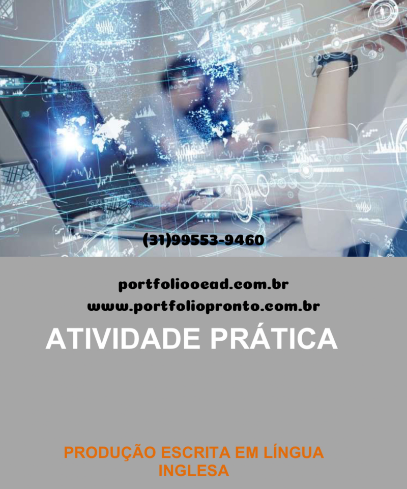 Atividade prática Produção escrita em língua Inglesa