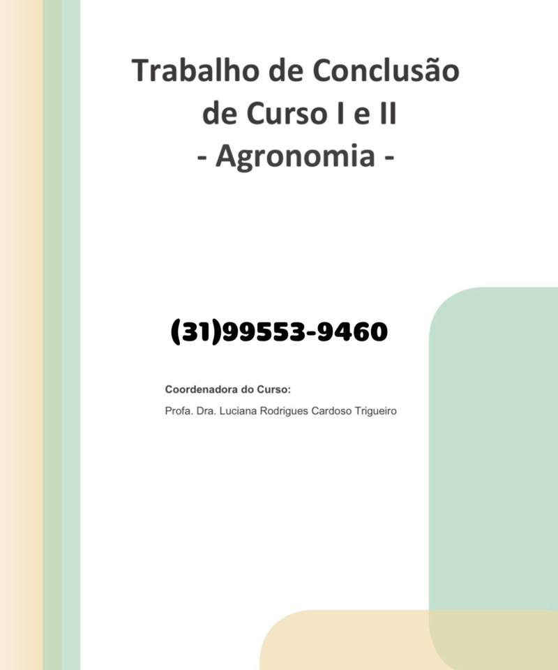 TCC I Agronomia