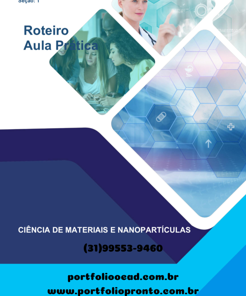 Aula Prática Ciência de materiais e nanopartículas