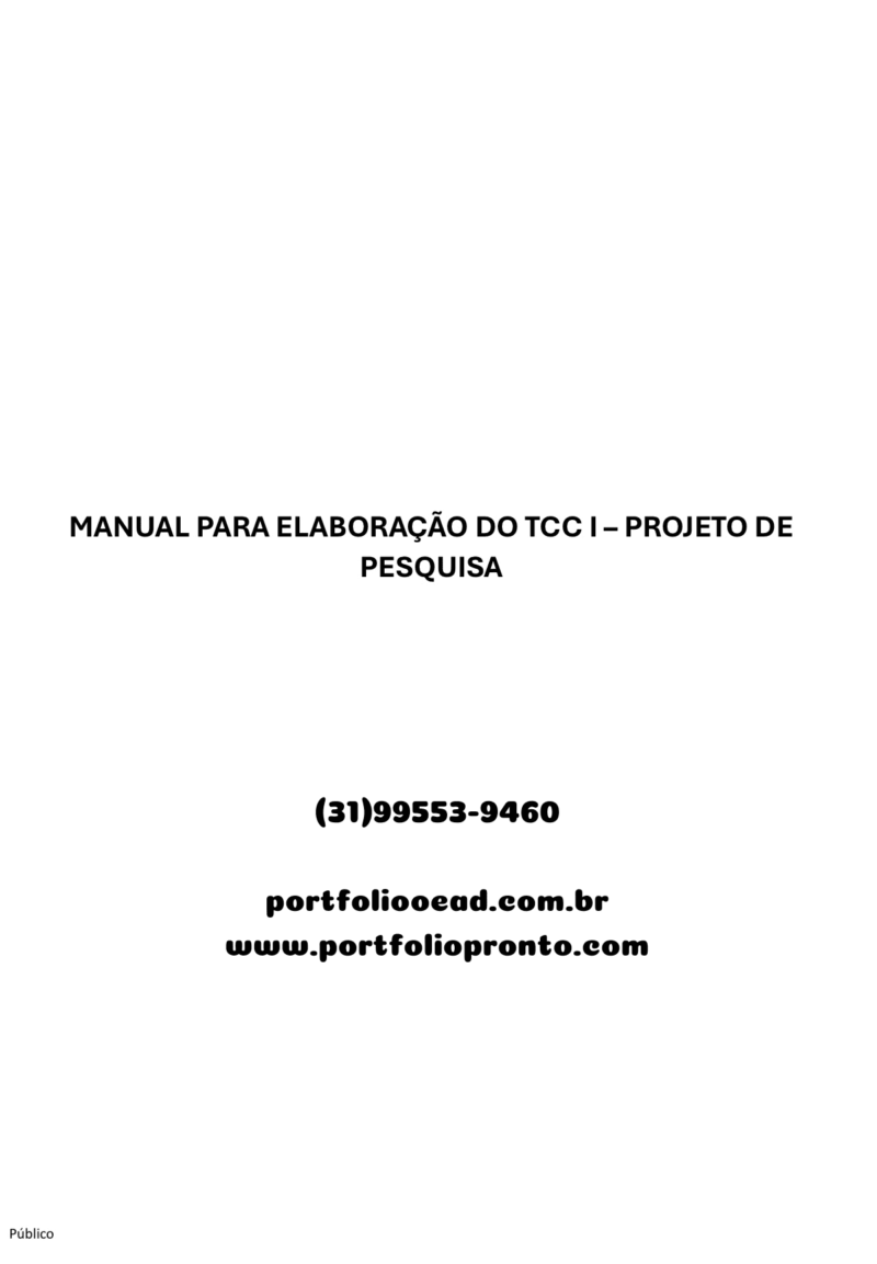 Trabalho de conclusão de curso I
