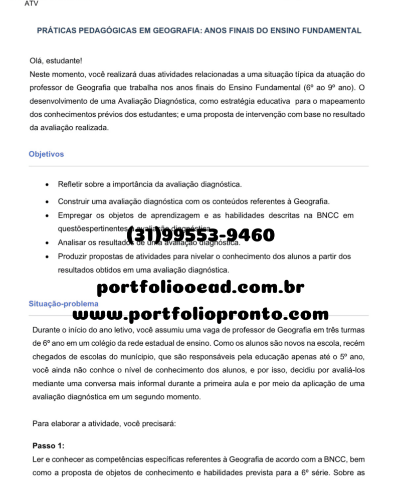 Práticas pedagógicas em Geografia