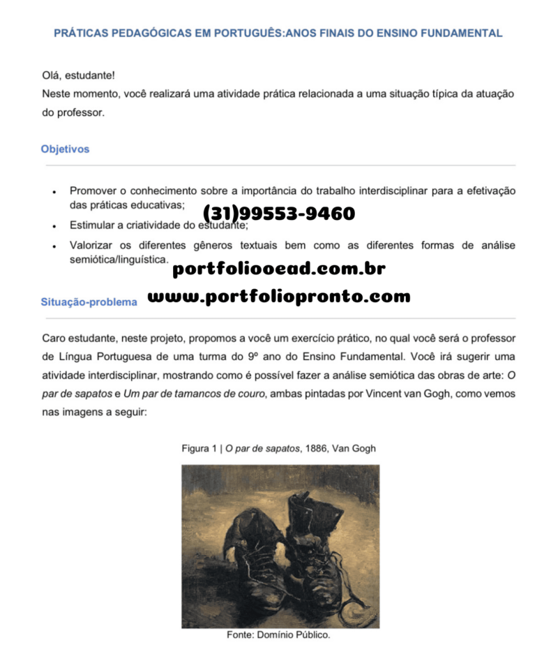Práticas pedagógicas em Português