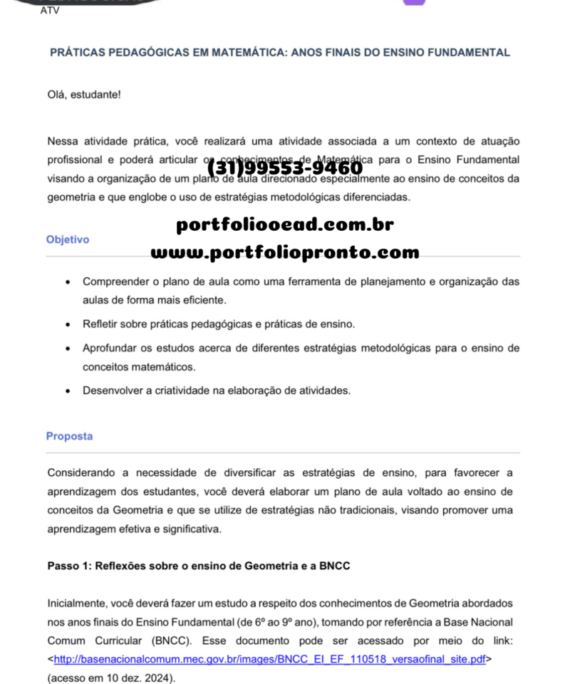 Práticas pedagógicas em Matemática