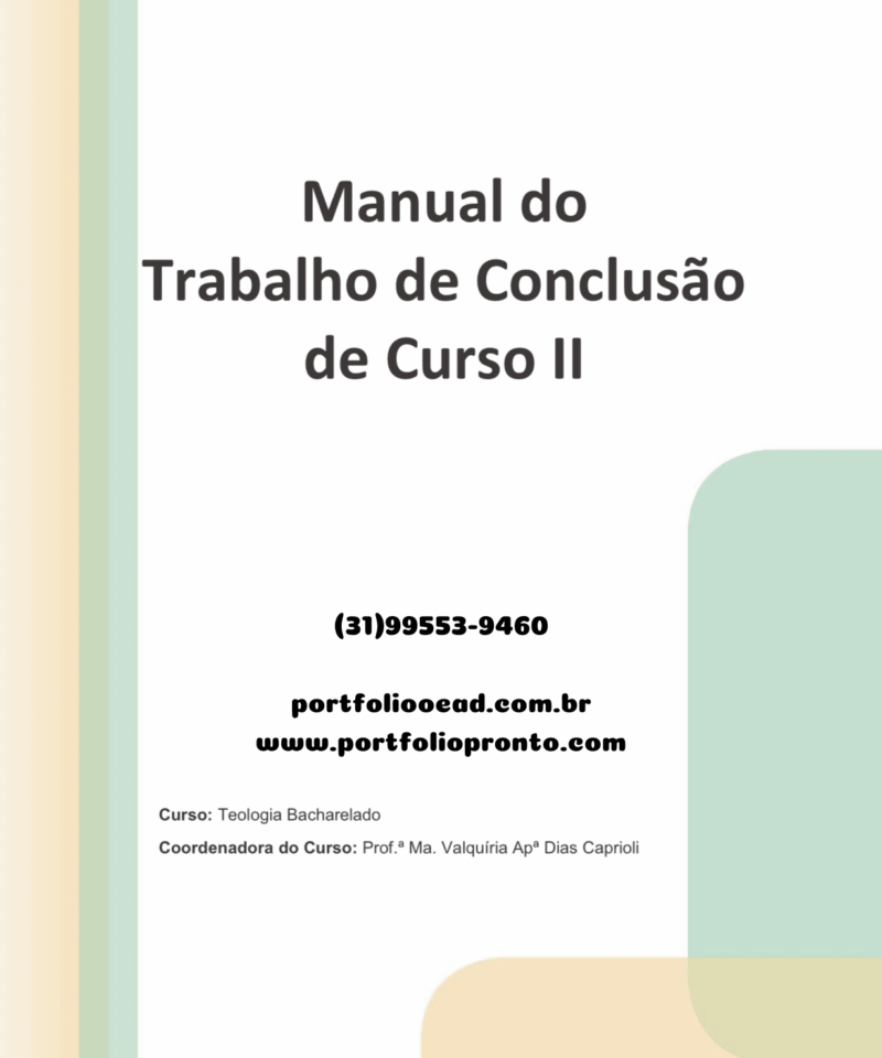 TCC II Teologia