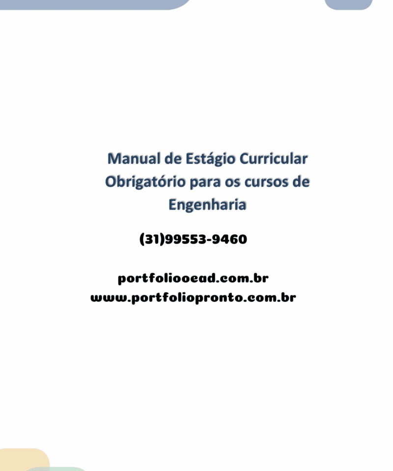 Estágio Curricular em Engenharia