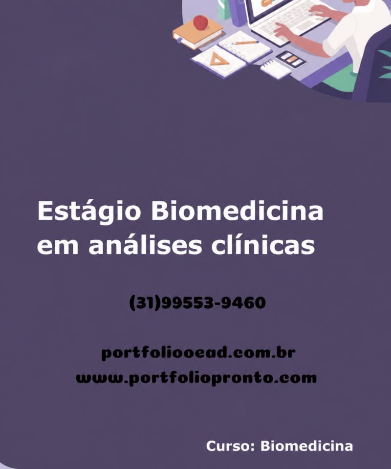 Estágio Biomedicina em análises clínicas