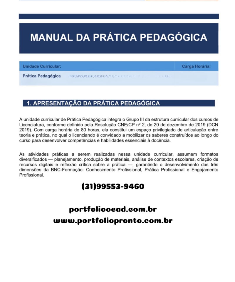 Prática Pedagógica